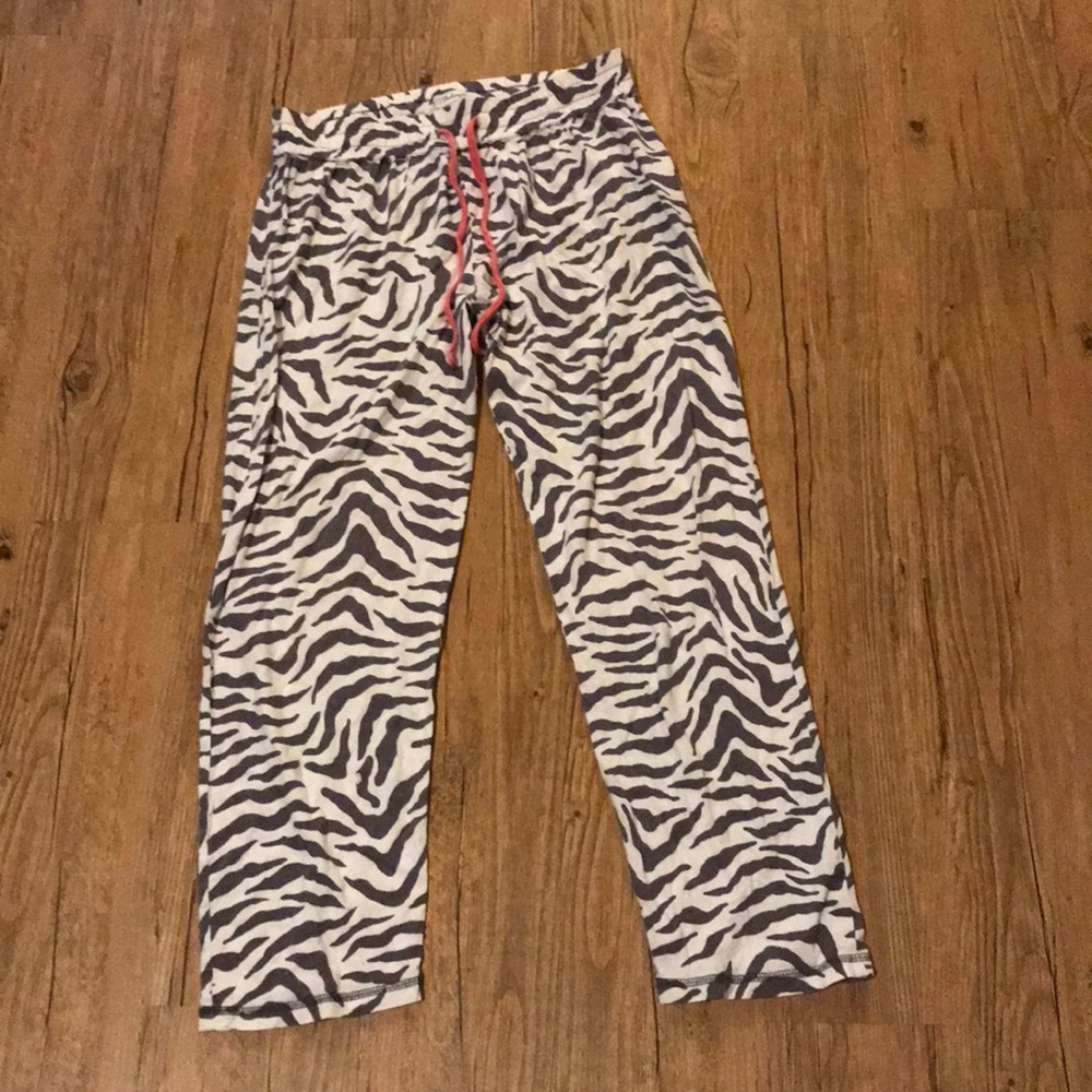 Zebra PJ Salvage pajama pants